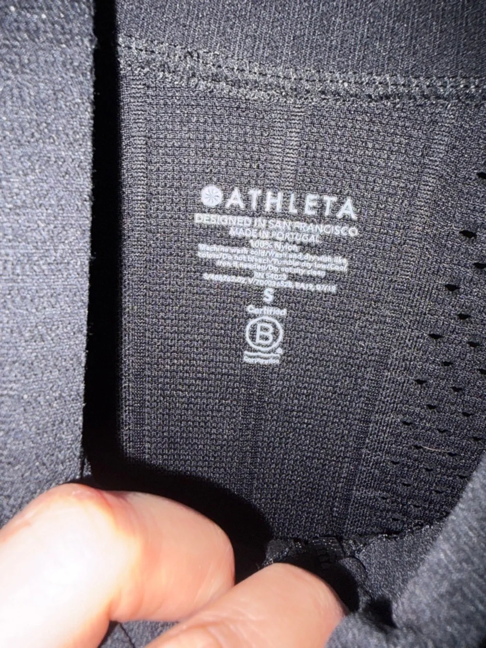 Athleta Rye Jacket Black Ribbed Longline
Sz S - Picture 7 of 7